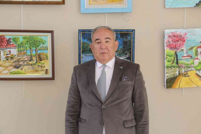 20 Yıllık Resim Tutkusunu Sergiye Dönüştürdü