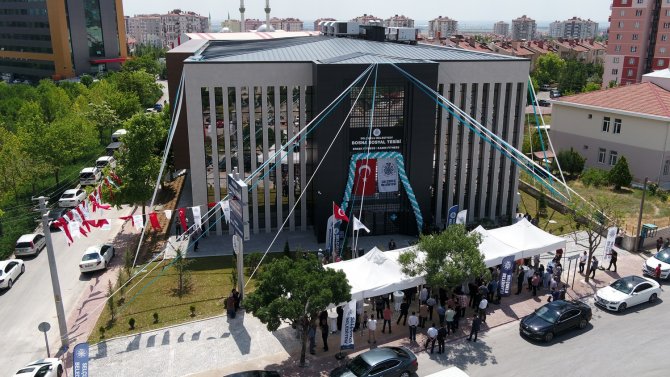 Bosna Sosyal Tesisi Dualarla Açıldı