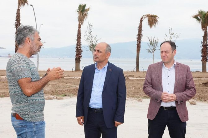 Şehit Nazım Ateş Parkı’nda Çalışmalar Sürüyor