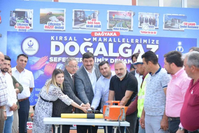 Kahramankazan’da Köylere Doğalgaz Seferberliği Sürüyor