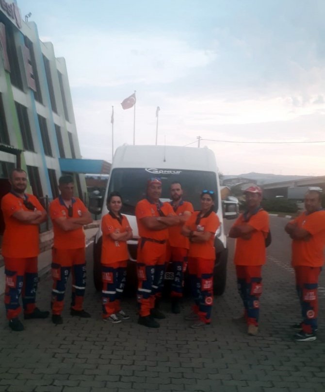 Marmaris Yangınına Bandırma’dan Destek