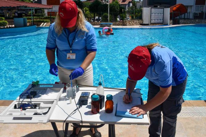 Meski̇, Havuz Suyu Analizlerine Devam Ediyor