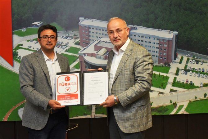 Omü Çevre Ölçüm Analiz Birimi Akredite Edildi