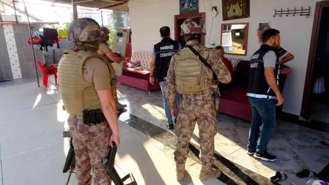 Osmaniye Merkezli Zehir Tacirlerine "Şafak" Operasyonu