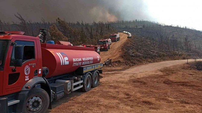 Yangın Yönünü Okluk Koyu’na Çevirdi