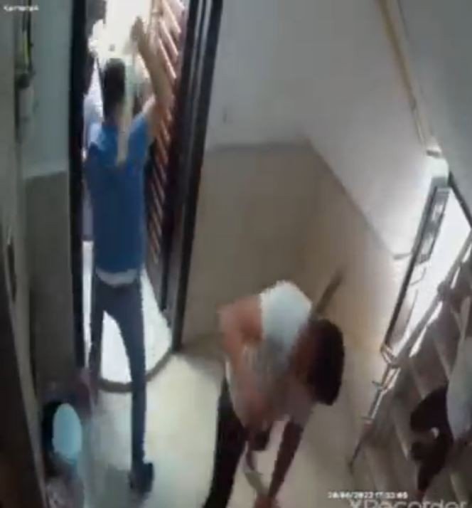 Şanlıurfa’da Sopalı Saldırganlar Kamerada