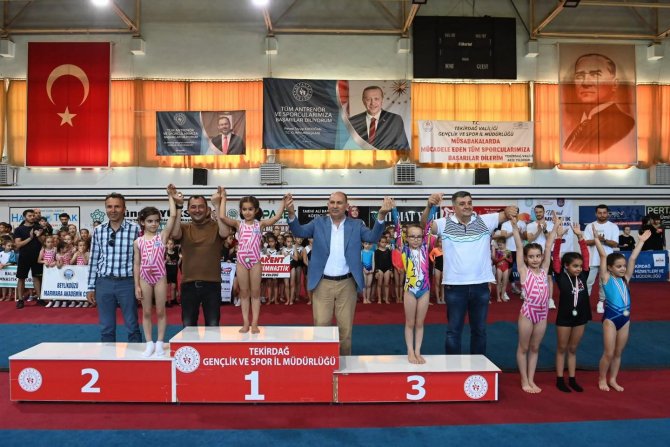 Süleymanpaşa’da Ulusal Cimnastik Şampiyonası Düzenlendi