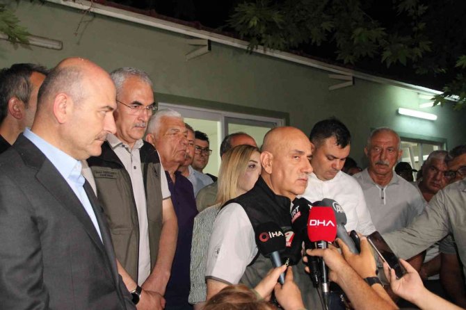 Bakan Kirişçi Ve Soylu Yangın Değerlendirmesi Yaptı