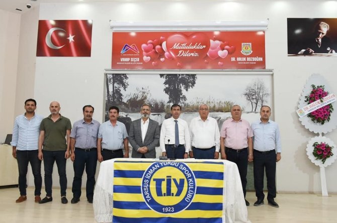 Tarsus İ̇dman Yurdu’nda Yeni Başkan Hakan Yıldırım