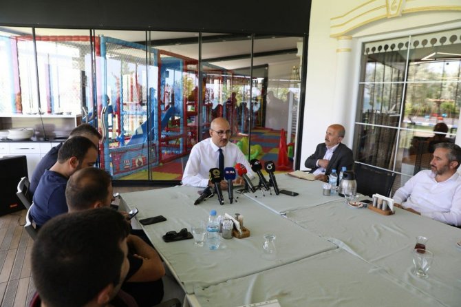 Başkan Vekili Aydın Projelerini Tek Tek Açıkladı