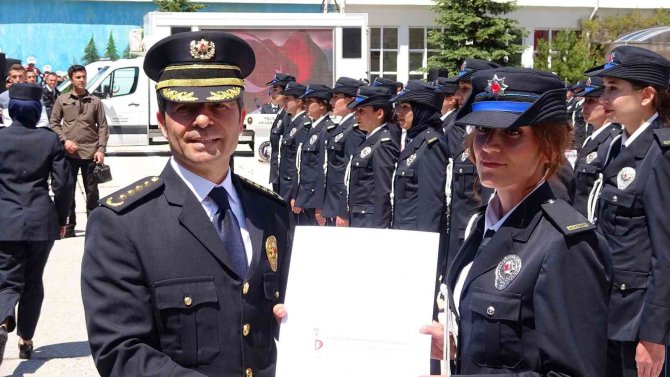 Yozgat Pomem’de 794 Polis Adayı Mezun Oldu