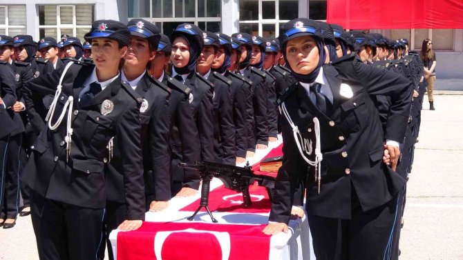 Yozgat Pomem’de 794 Polis Adayı Mezun Oldu