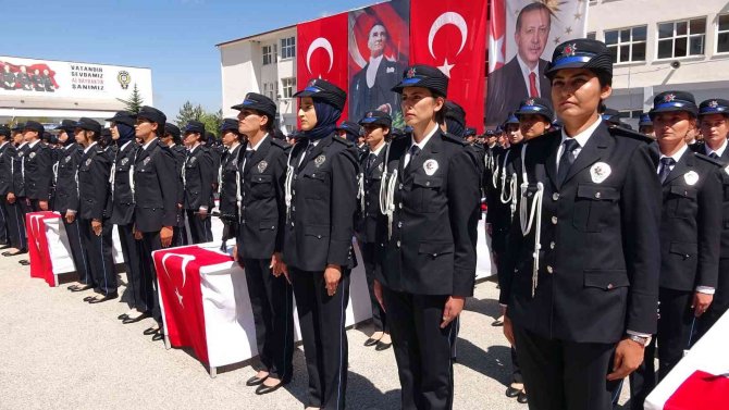 Yozgat Pomem’de 794 Polis Adayı Mezun Oldu
