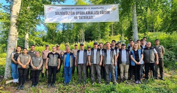 Ormanlarda "Gençlik Bakım" Tatbikatları Yapıldı