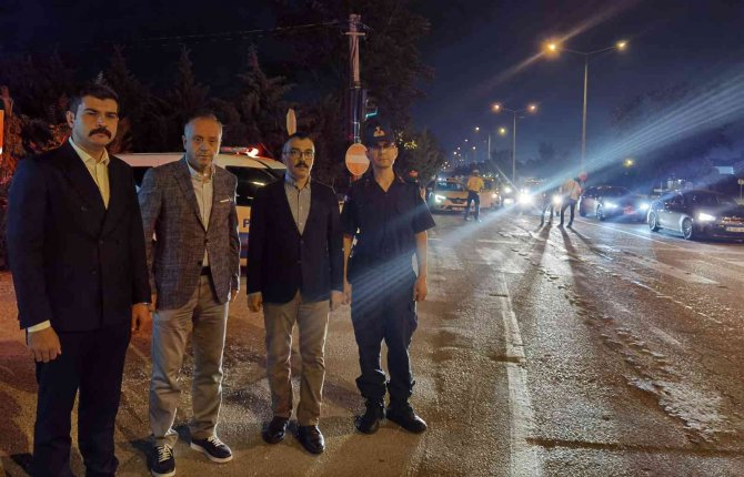 150 Polis Ve Jandarmayla ’Huzur İ̇negöl’ Uygulaması