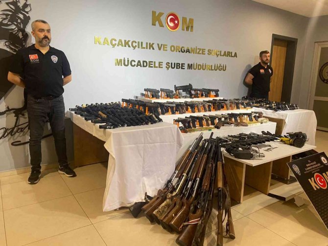 Bursa Tarihinde Tek Seferde Ele Geçirilen En Fazla Silah Operasyonu