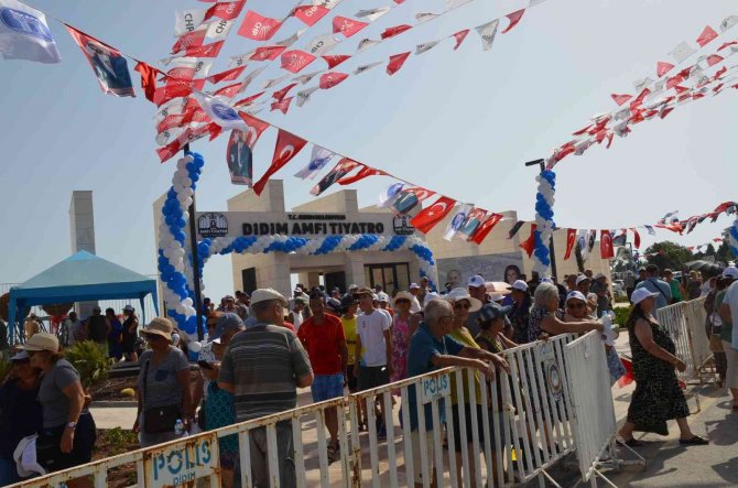 Chp Lideri Kılıçdaroğlu Aydın Ziyaretinin Son Durağı Didim’de