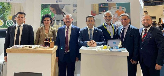 Denizli’de Hastalar İçin Geliştirilen Kumaş Fuarın Gözdesi Oldu