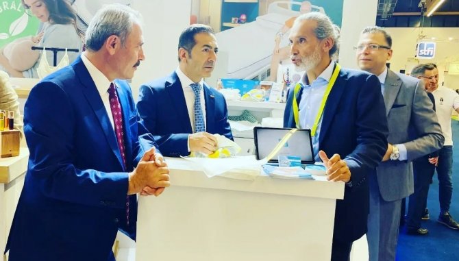 Denizli’de Hastalar İçin Geliştirilen Kumaş Fuarın Gözdesi Oldu