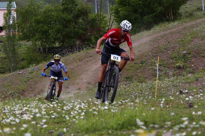Mtb Cup Olimpik Dağ Bisikleti Yarışları Nefes Kesti