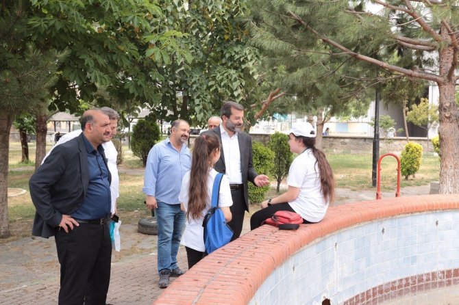 Gürsu’da Parklar Yenileniyor