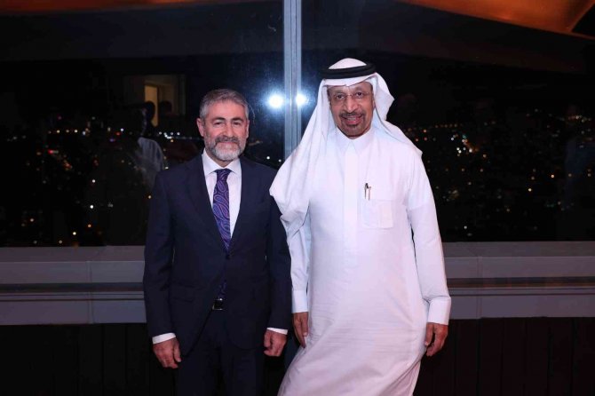 Hazine Ve Maliye Bakanı Nebati, Arabistan Yetkilileriyle Görüştü