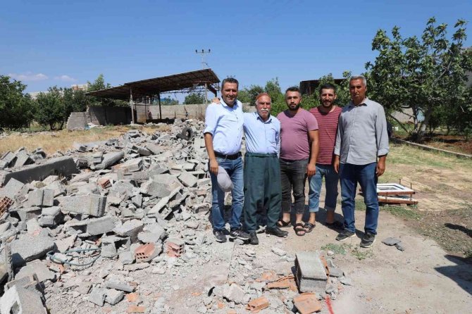 Kahta’daki Kullanıma Kapalı Yapılar Kaldırarak Yollar Trafiğe Açılıyor