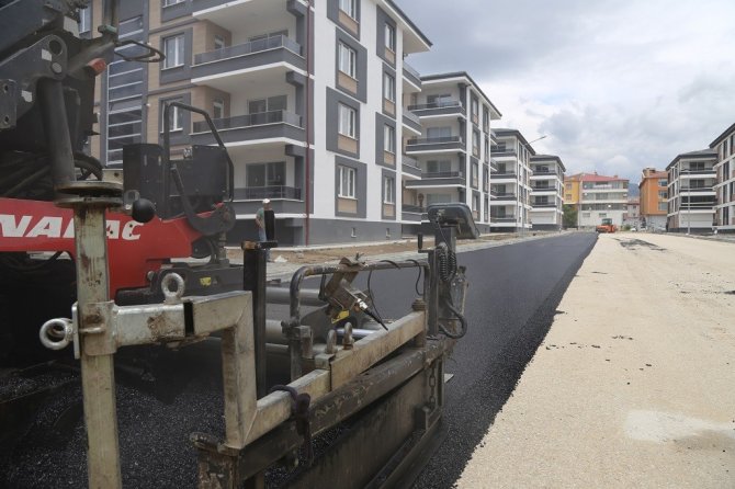 Kızılay Hocabey Kentsel Dönüşüm Projesi’nde Asfaltlama Çalışmaları