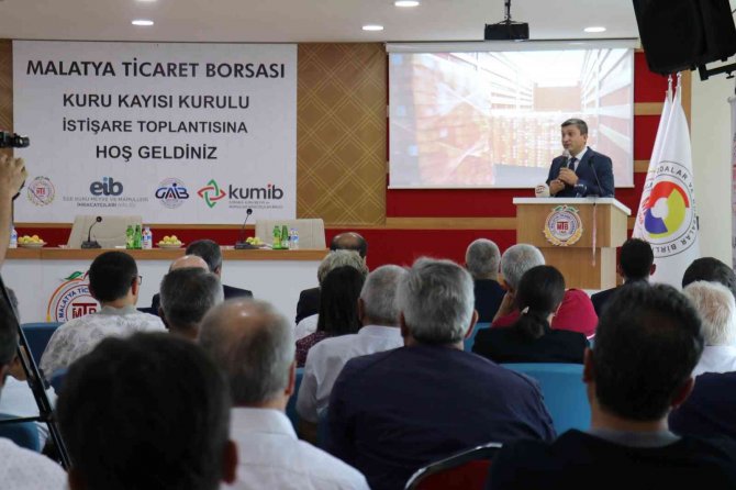 Kuru Meyve Sektörü Malatya’da Toplandı