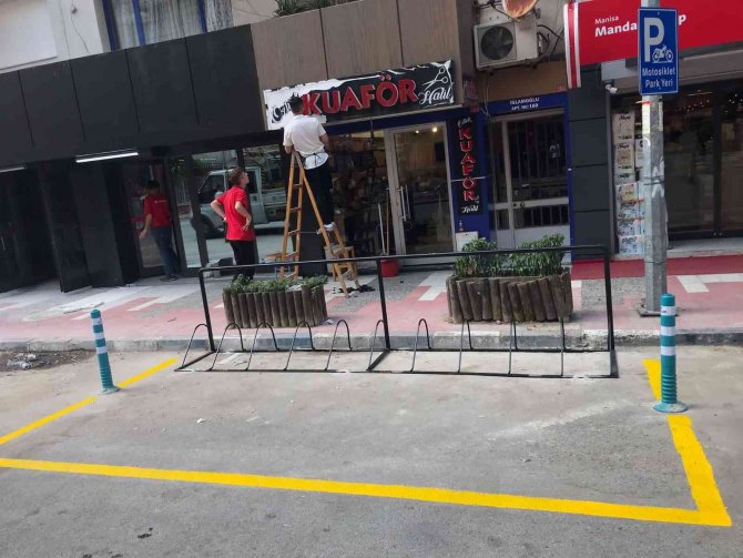Manisa’da Motosiklet Ve Bisiklet Park Yerleri Arttırılıyor