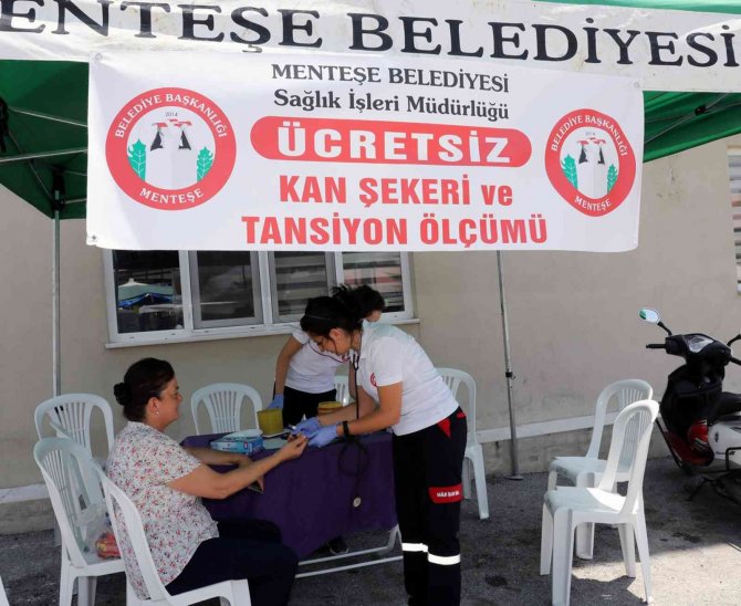 Menteşe Belediyesi’nden Ücretsiz Sağlık Taraması