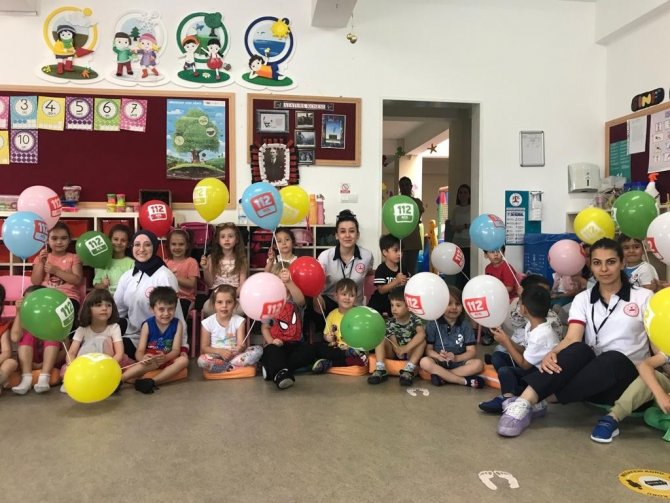 Anaokulu Öğrencileri ’Acil Çağrı’ Konusunda Bilgilendirildi