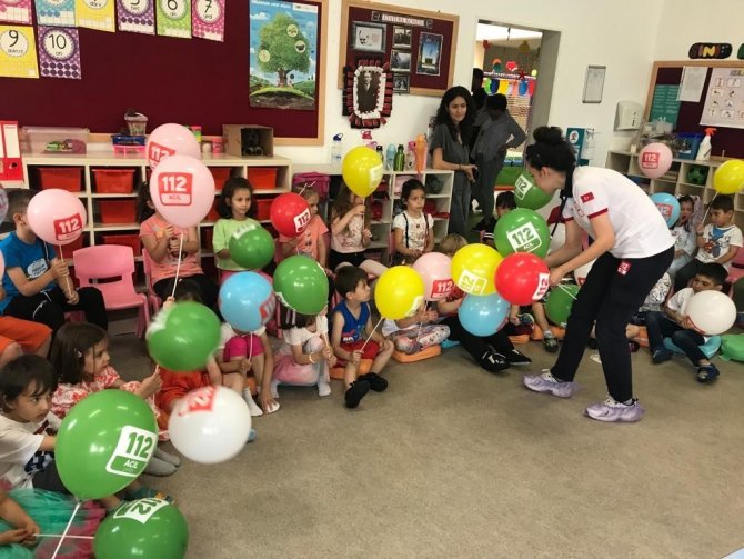 Anaokulu Öğrencileri ’Acil Çağrı’ Konusunda Bilgilendirildi