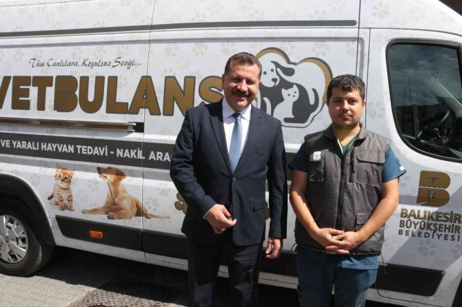 Balıkesir Büyükşehir Belediyesi, Marmaris’teki Yangında Zarar Gören Hayvanları Tedavi Edecek