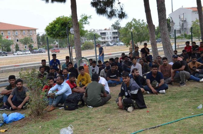 Didim’den Yunan Adalarına Kaçmaya Çalışan 136 Göçmen Yakalandı