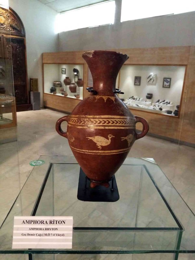 Doğu’nun Rhytonları Kars Müzesi’nde Yerini Aldı