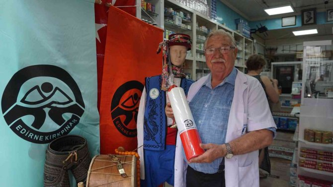 Edirneli Eczacı ‘Kırkpınar Köşesi’ İle Örnek Teşkil Ediyor