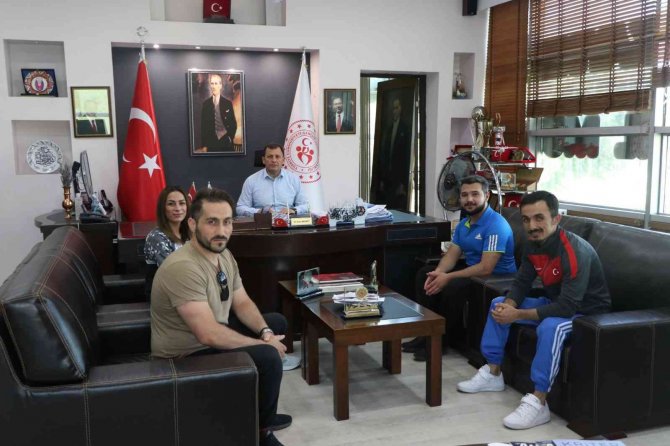 Haltercilerden Kabakcı’ya Ziyaret