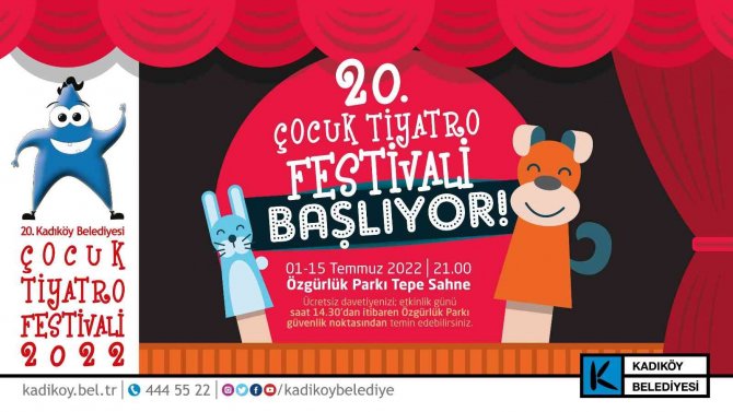 Kadıköy Çocuk Tiyatro Festivali Başlıyor