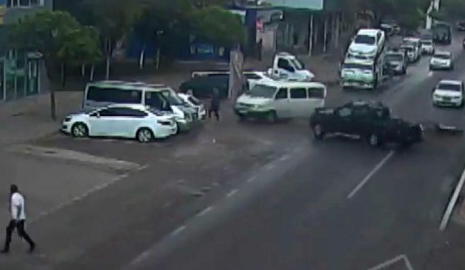 Gaziantep’te Trafik Kazaları Kamerada