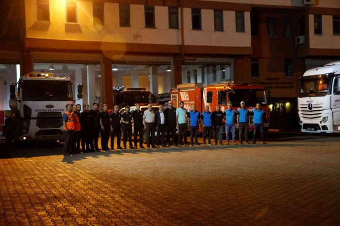 Kocaeli’den Marmaris’teki Yangın Söndürme Çalışmalarına Destek