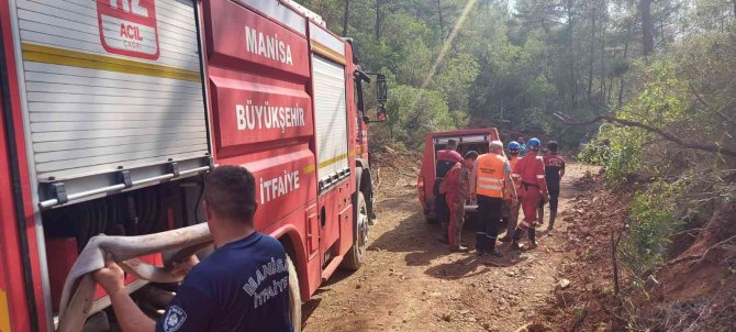 Manisa Büyükşehir İ̇tfaiyesi Marmaris’te Görev Başında