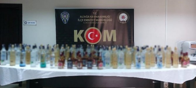 Sahte İçkileri Eğlence Mekanlarına Satan Şüpheli Yakalandı