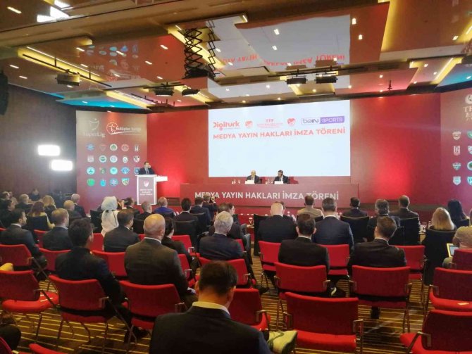 Tff İle Beın Group Arasında Yayın Hakları Sözleşmesi İmzalandı