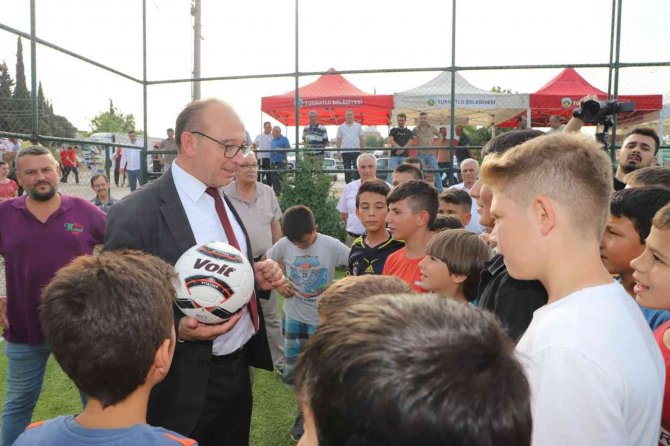 Turgutlu’da 4 Yeni Spor Tesisi Hizmete Açıldı