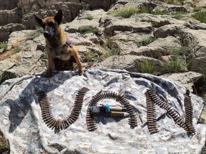 Van’da Pkk’ya Ait Silah Ve Mühimmat Ele Geçirildi