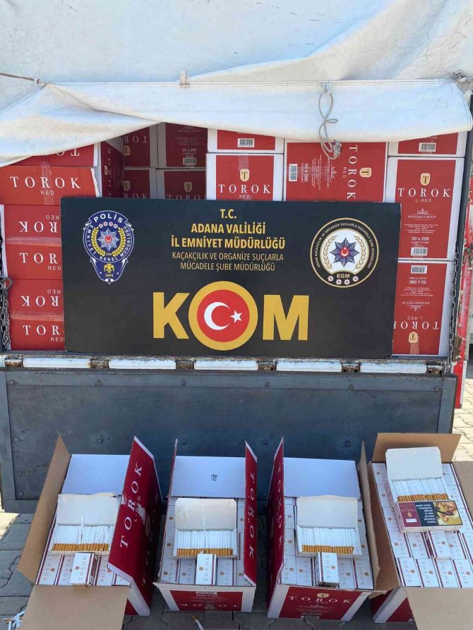 18 Milyon 220 Bin Makaron Ele Geçirildi