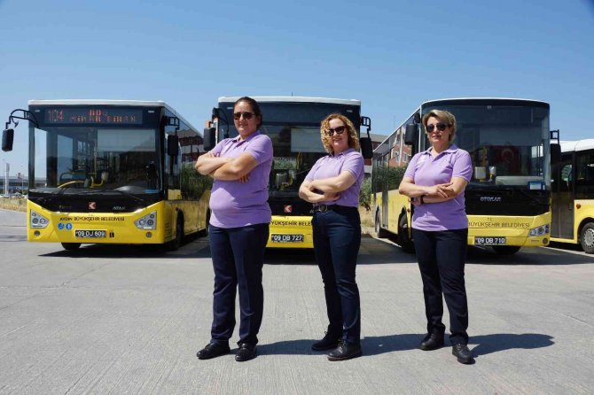 Aydın Büyükşehir’in Kadın Şoförleri Takdir Topluyor