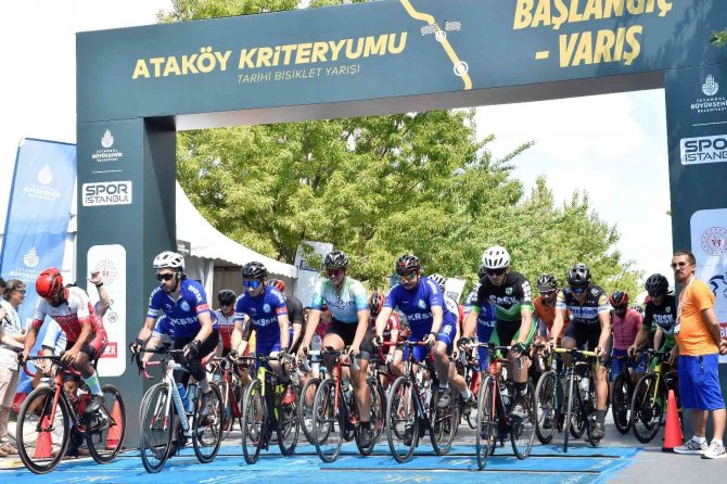 Ataköy Kriteryumu Bisiklet Yarışı Sona Erdi