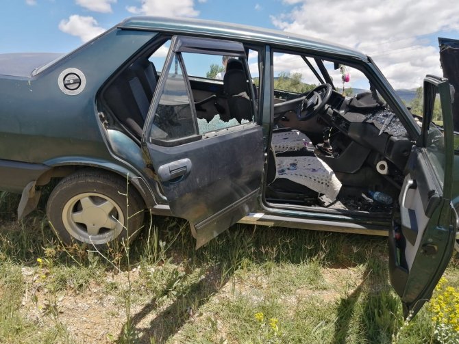 İ̇ki Otomobilin Çarpıştığı Kazada Hemşire Yaralandı